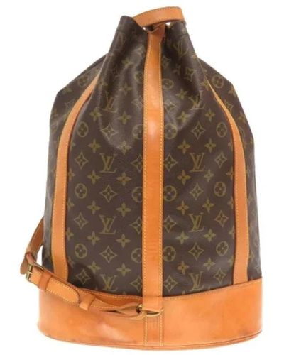 Louis Vuitton Pre-owned > pre-owned bags > pre-owned bucket bags - Marron