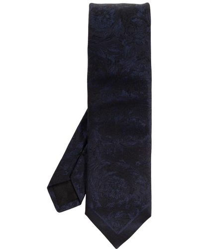 Versace Cravatta di seta - Blu