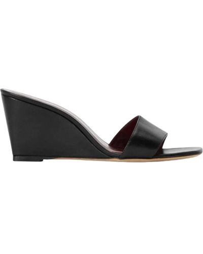 STAUD Shoes > heels > wedges - Noir