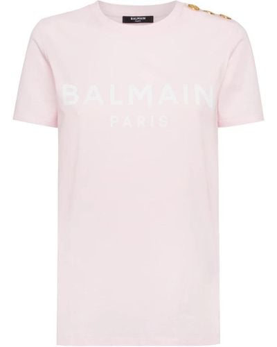 Balmain T-Shirts - Pink