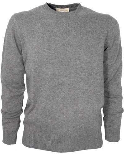 Cashmere Company Round-Neck Knitwear - Gray