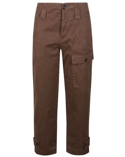 Pinko Tapered trousers - Marrón