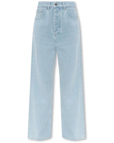 Nanushka Jeans larges - Bleu