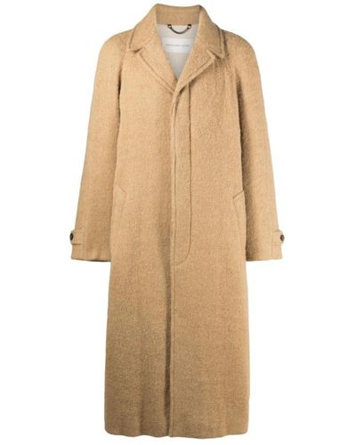 Dries Van Noten Coats > single-breasted coats - Neutre