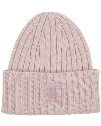 Tommy Hilfiger Rosa iconic beanie - Pink