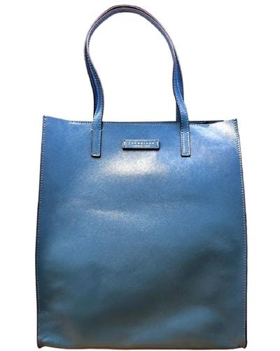 The Bridge Bags > tote bags - Bleu