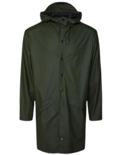 Rains Coats > single-breasted coats - Vert