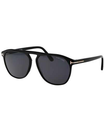 Tom Ford Stylische jasper-02 sonnenbrille für den sommer - Schwarz