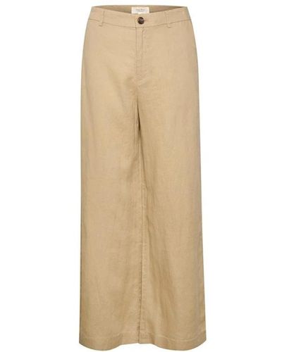Part Two Wide Pants - Natural