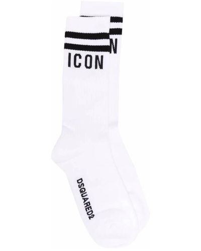 DSquared² Unterwäsche Socken - Weiß