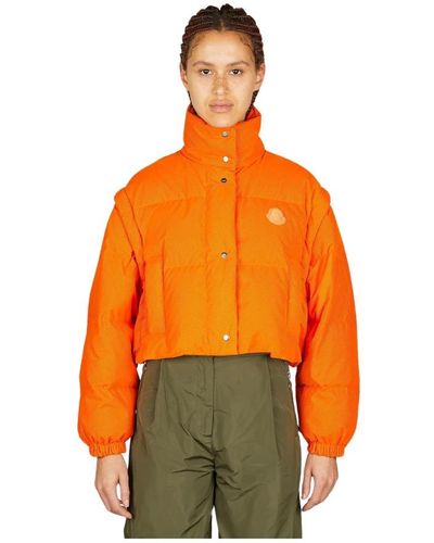 Moncler Jackets > down jackets - Orange