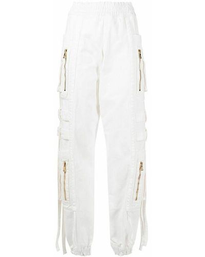 Balmain Cargo pants - Blanc
