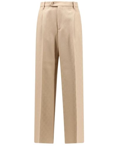 Gucci Trousers > wide trousers - Neutre