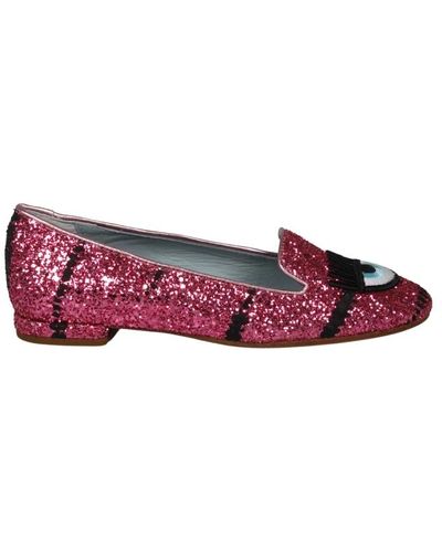 Chiara Ferragni Shoes > flats > ballerinas - Rouge