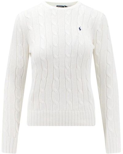Ralph Lauren Suéter de cuello redondo - Blanco