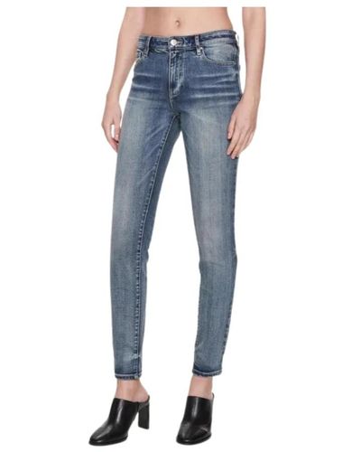 Armani Exchange Jeans super skinny - Blu