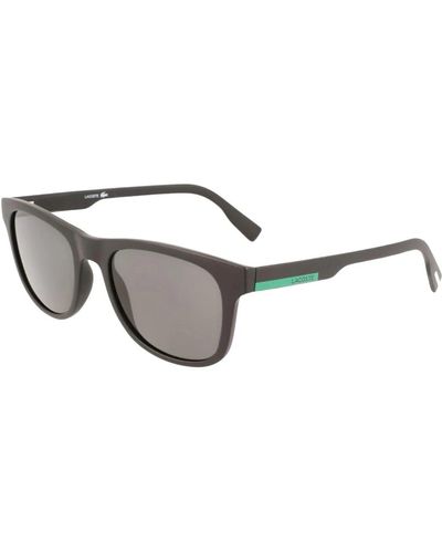Lacoste Schwarze grüne sonnenbrille - Mehrfarbig