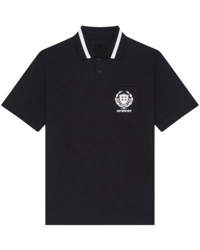 Givenchy Polo Shirts - Black