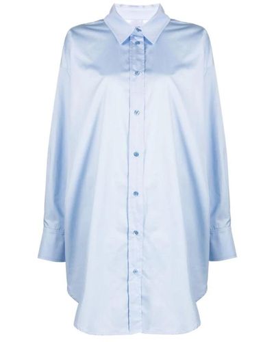 OMBRA MILANO Blouses & shirts > shirts - Bleu