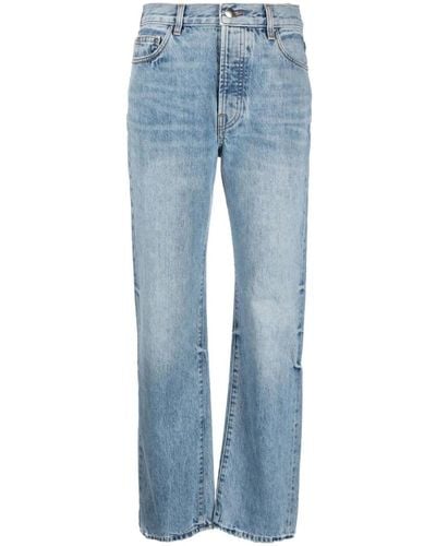 Amiri Stonewash straight-leg jeans - Blau