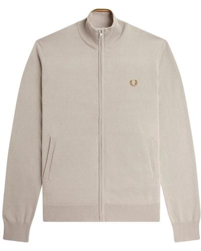 Fred Perry Zip-Throughs - Grey