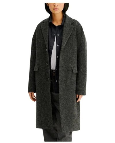 Noyoco Coats > single-breasted coats - Noir