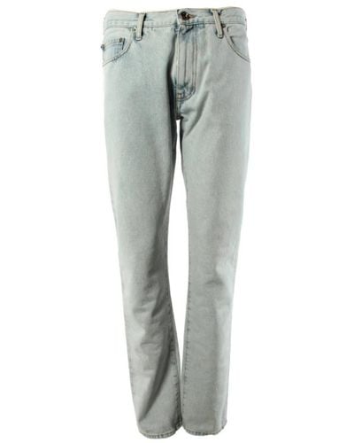 Off-White c/o Virgil Abloh Slim-Fit Jeans - Gray