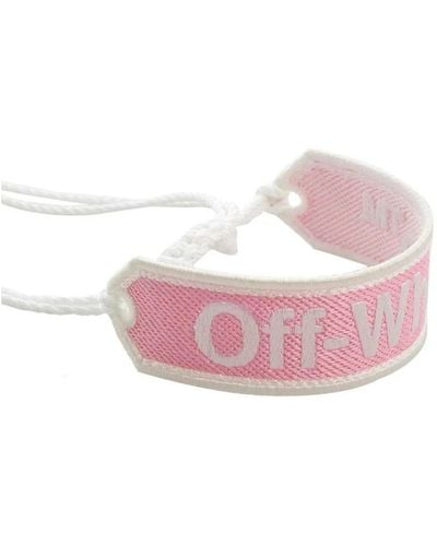 Off-White c/o Virgil Abloh Bracelets - Pink