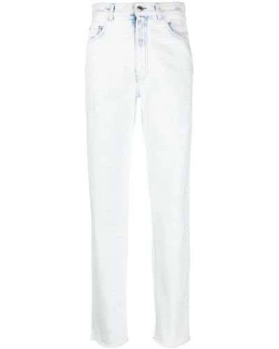 Gcds Straight Jeans - White