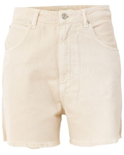 Roy Rogers Shorts > denim shorts - Neutre