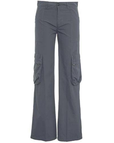 Mauro Grifoni Wide Trousers - Blue