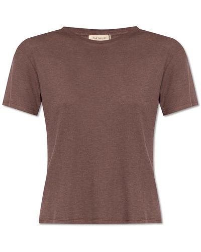 The Mannei Tops > t-shirts - Marron