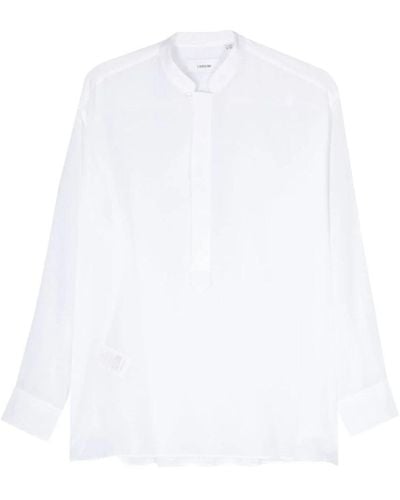 Lardini Weißes hemd