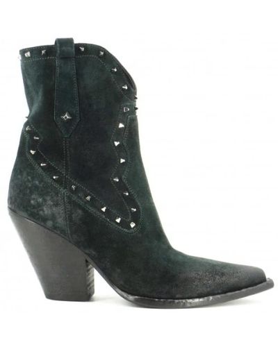 Elena Iachi Shoes > boots > cowboy boots - Noir