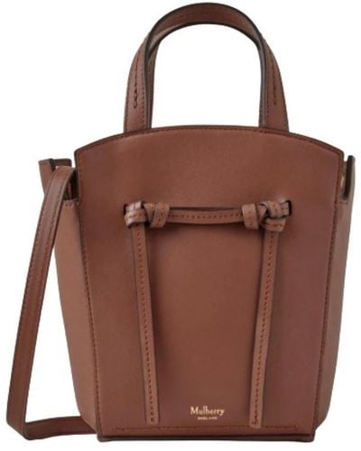Mulberry Tote Bags - Brown