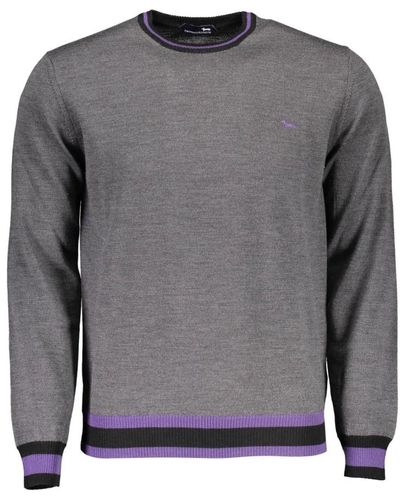 Harmont & Blaine Knitwear > round-neck knitwear - Gris