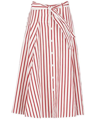 Ralph Lauren Midi Skirts - Red