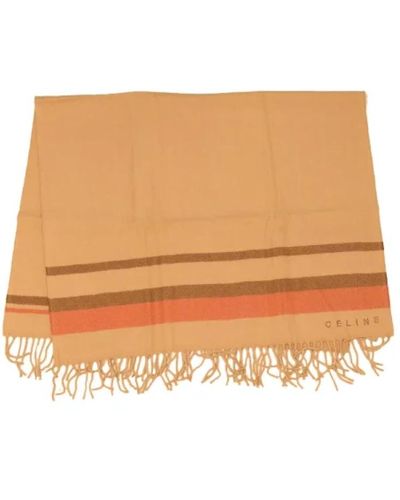 Céline Vintage Pre-owned > pre-owned accessories > pre-owned scarves - Neutre