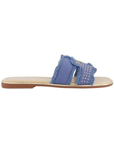 Liu Jo Shoes > flip flops & sliders > sliders - Bleu