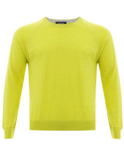 Gran Sasso Round-Neck Knitwear - Yellow