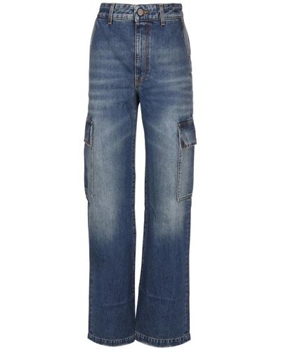Stella McCartney Jeans con 98% algodón 2% elastano - Azul