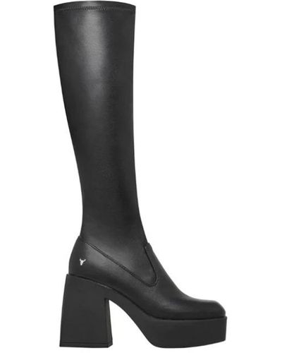 Windsor Smith Shoes > boots > high boots - Noir