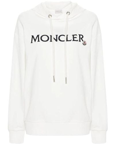 Moncler Hoodies - White