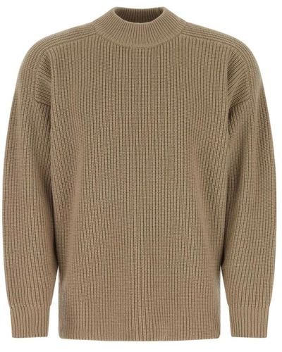 The Row Cappuccino wollmischpullover - Braun