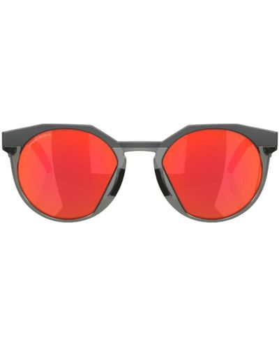 Oakley Rundes modernes design sonnenbrille - Rot