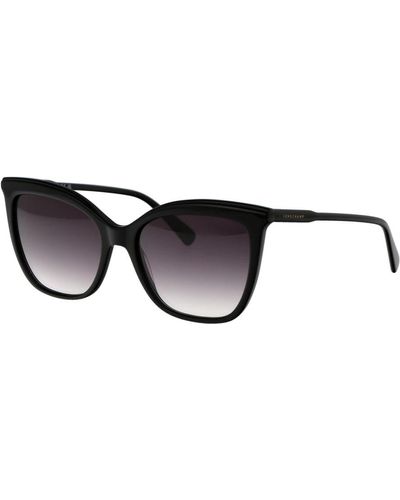 Longchamp Stylische sonnenbrille lo729s - Schwarz