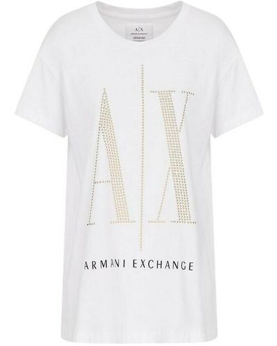 Armani T-shirt 8Nytdx Yjg3Z - Weiß