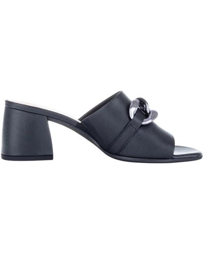 Gabor Black casual open sandals - Blu