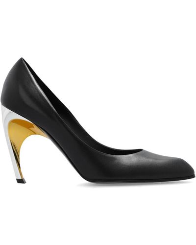 Alexander McQueen Zapatos de cuero - Negro