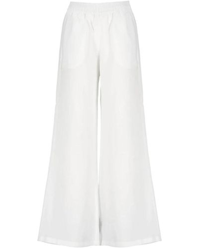 Fabiana Filippi Wide pantaloni - Bianco